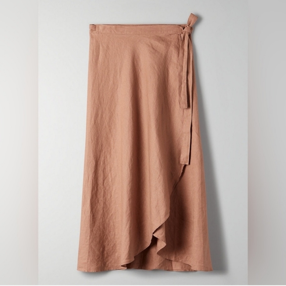 Wilfred 100%linen wrap skirt Eleta size S - Picture 7 of 13